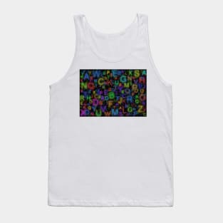 Alphabet colours Tank Top